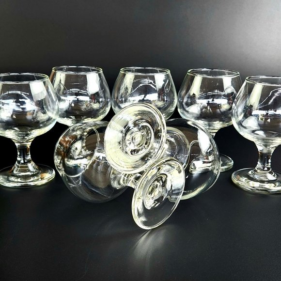 Dining Vintage Brandy Glass Embassy By Libbey Glass Company 4 Tall Set Of 7 Poshmark